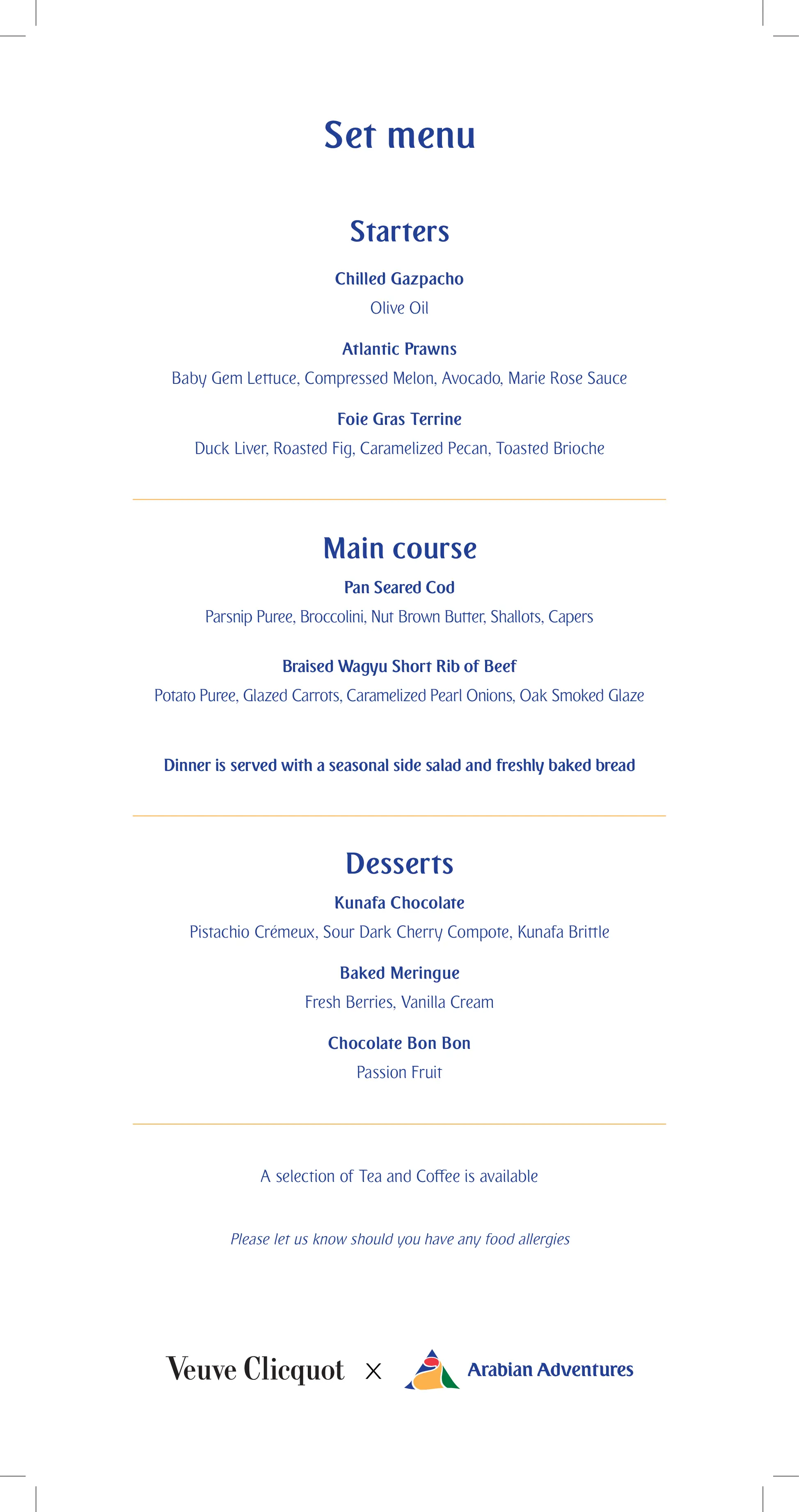 The Veuve Clicquot Desert Experience, , medium